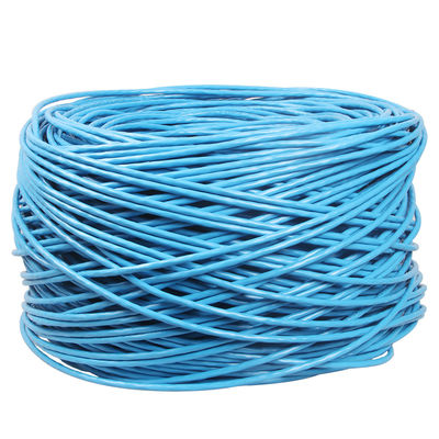 UTP Cat6 24 AWG Cat 5e पैच केबल BC 0.51 IPVC जैकेट 4 जोड़े 305m