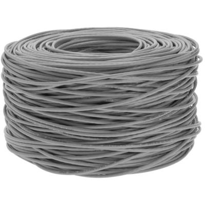 ODM Cat6a 24AWG CCA ईथरनेट केबल, पीवीसी जैकेट 305m 1000ft 10Gbps
