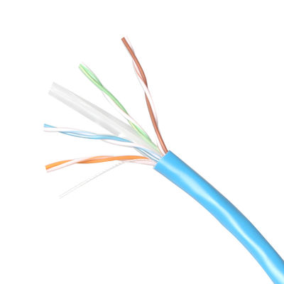 UTP 500Mhz Cat 6a नेटवर्क केबल PE इन्सुलेशन TIA568 C.2 कॉपर CCA कंडक्टर