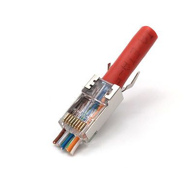 UTP ईथरनेट इलेक्ट्रिकल वायर कनेक्टर्स RJ45 प्लग फिट CAT5 CAT6