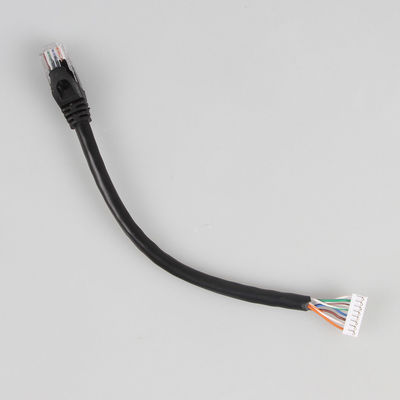 टिकाऊ AWG 22 ईथरनेट कैट 5e केबल, बेयर कॉपर JST RJ45 Cat5e केबल