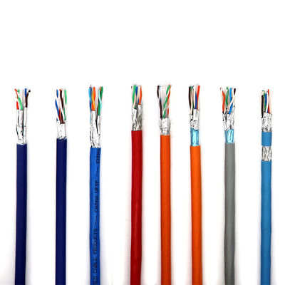 प्रैक्टिकल मल्टीकलर UTP Cat5e CCA, 0.95mm कॉपर क्लैड एल्युमिनियम Cat5e 8 जोड़े