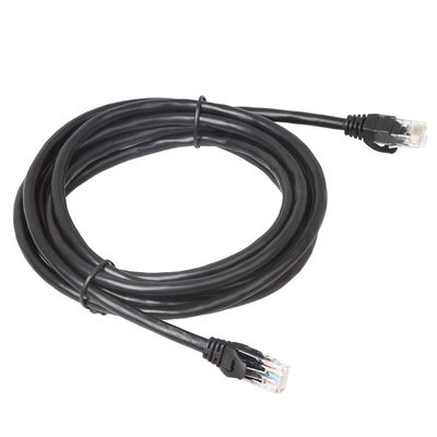 स्थिर 24AWG कैट 6 UTP पैच कॉर्ड, RJ45 कनेक्टर पैच कैट 6 केबल