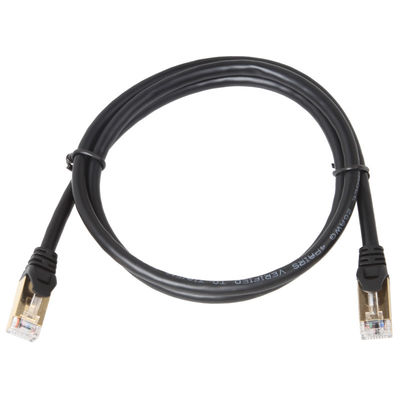 टिकाऊ 600MHZ Cat 7 ईथरनेट पैच केबल हाई स्पीड गीगाबिट 10Gbps