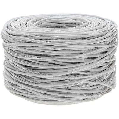 ODM Cat6a 24AWG CCA ईथरनेट केबल, पीवीसी जैकेट 305m 1000ft 10Gbps
