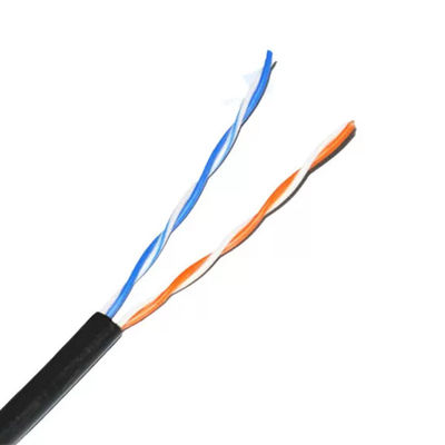 2 जोड़े 24AWG 1000ft Cat5e बाहरी केबल, इंडोर नेटवर्क केबल Cat5e स्पीड