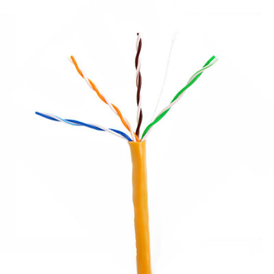 24AWG LSZH कम धुआँ Cat5e केबल, शून्य हलोजन Cat5e बाहरी केबल 305m
