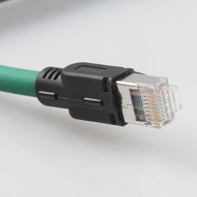 शील्ड 26AWG Cat6 S FTP केबल, BC कंडक्टर ईथरनेट इंडस्ट्रियल केबल