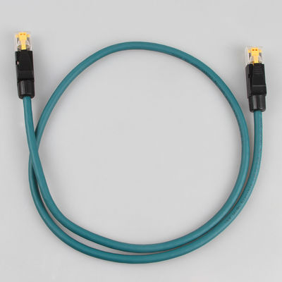 प्रैक्टिकल Cat6 औद्योगिक केबल, हाई फ्लेक्स ग्रीन कैट 6a SFTP केबल