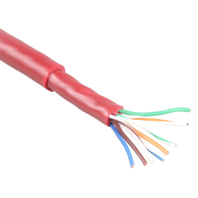 Cat6 नेटवर्क आउटडोर ईथरनेट केबल डबल शीथ 24 AWG 24 Ft