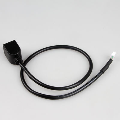 ROHS इलेक्ट्रॉनिक इंडस्ट्रियल वायर हार्नेस RJ45 फीमेल टू JST Molex 1.0 1.25 2.0mm पिच