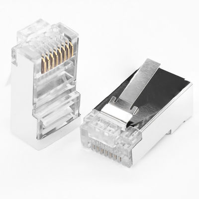 RJ45 Cat5e 8P8C इलेक्ट्रिकल वायर कनेक्टर्स UTP FTP नेटवर्क पोर्ट