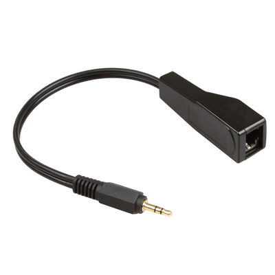 RCA ऑडियो सिग्नल 3.5 MM स्टीरियो केबल लाल सफ़ेद रंग फ़िट Cat5 Cat6 Cat7 Cat8
