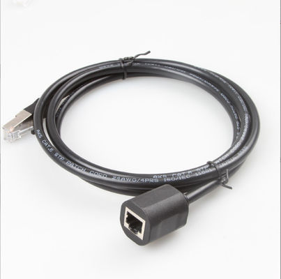 प्रैक्टिकल FTP Cat6 पैच कॉर्ड हाई स्पीड RJ45 मेल टू फीमेल एक्सटेंशन