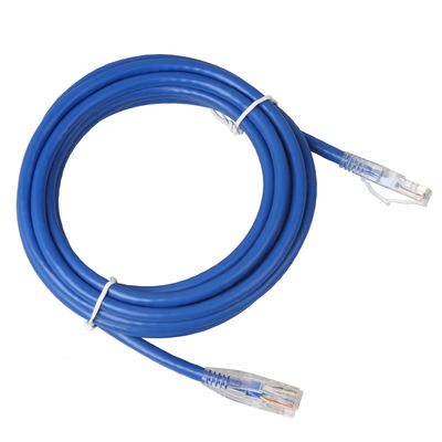 स्थिर ईथरनेट Cat6 पैच कॉर्ड UPC हाई स्पीड PVC LSZH जैकेट