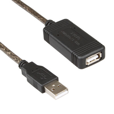 टिकाऊ PVC USB एक्टिव रिपीटर केबल, 30M USB रिपीटर एक्सटेंशन केबल
