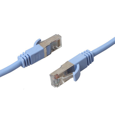 परिरक्षित FTP Cat5e पैच कॉर्ड Cat6 लंबाई 0.2m 1m 2m प्रैक्टिकल