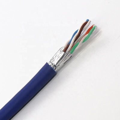 ठोस UTP Cat5e नेटवर्क केबल 4 जोड़े CCA कंडक्टर PVC जैकेट