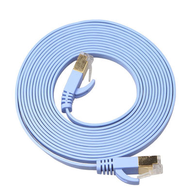 30 AWG प्रैक्टिकल फ्लैट UTP केबल, RJ45 CAT6 अल्ट्रा थिन पैच केबल