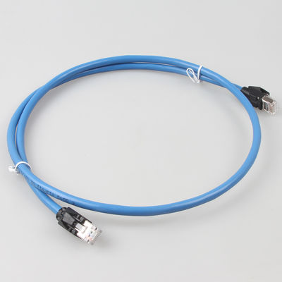Cat6a S/FTP ईथरनेट केबल 6 फीट RJ45 नेटवर्क कॉर्ड पैच औद्योगिक ड्रैग चेन नेटवर्क केबल